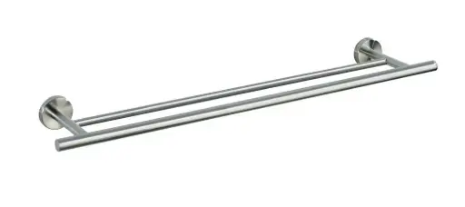 [PR/01061] Bosio handdoekstang Duo RVS mat