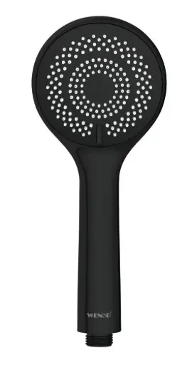 [PR/01084] Handdouche watersaving Ø95mm - 3 jets - zwart