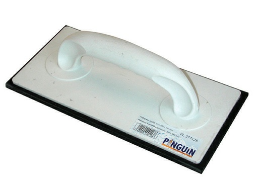 [51524] KUNSTSTOFSPAAN ZWART RUBBER 280X140X10MM12