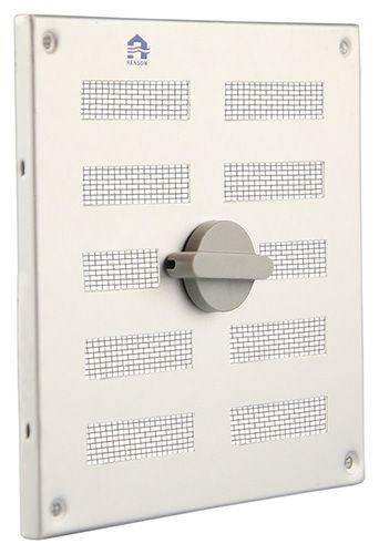 [53179] Renson 4037 opbouwrooster regelbaar 155x155mm naturel