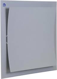 [53189] Renson inbouw afzuigrooster design 188x188mm RAL9006