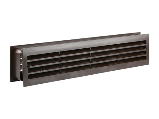 [53215] Renson 761 deurrooster 450x90mm bruin
