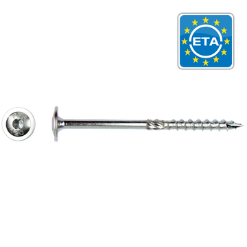 [53857] Flenskophoutschroef 8.0x50mm (25st)