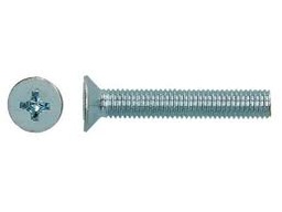[54328] Metaalschroef m/verzonken kop DIN965H M4x50mm (10st)