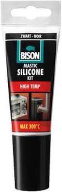 [58244] Siliconekit high temp 60ml tube zwart