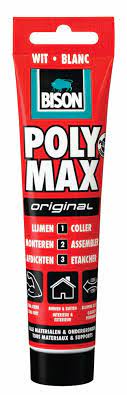 [58248] Bison poly max original 165g tube wit