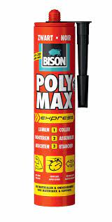 [58252] POLY MAX EXPR ZWART 425 G KOKER