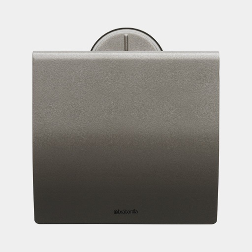 [60194] TOILETROLHOUDER MET KLEP PROFILE - PLATINUM