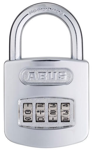 [60244] Abus 160/50 cijferhangslot chroom