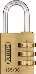 [60246] Abus 165/30 cijferhangslot messing