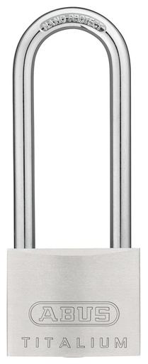 [60270] ABUS 64TI/50HB80 B/DFNLI ALUMINIUM PADLOCK