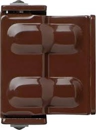 [60295] Abus SW1 raamslot metaal bruin