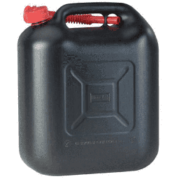 [60625] Hünersdorff jerrycan voor brandstof zwart 20L