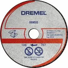 [62572] DREMEL SNIJSCHIJF METAAL S510 DSM20