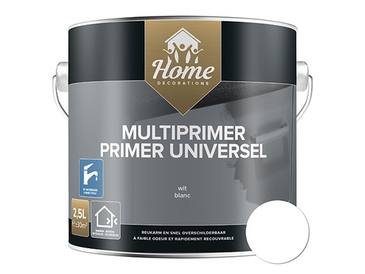 [62889] UNIVERS. PRIMER WATERBASIS 2.5L WIT