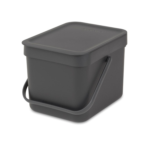 [64784] AFVALEMMER SORT&GO 6L GRIJS