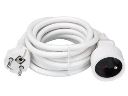 [66207] VERLENGSNOER WIT IP20 H05VV-F 3G1.5 3M