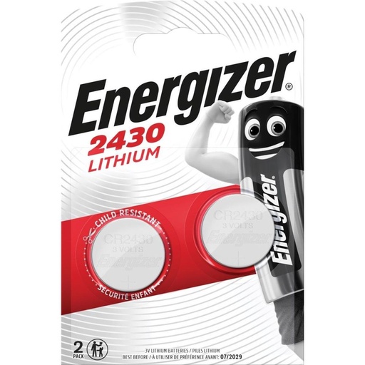 [66719] ENERGIZER LITHIUM BATTERIJ 3V CR2430 (2ST)
