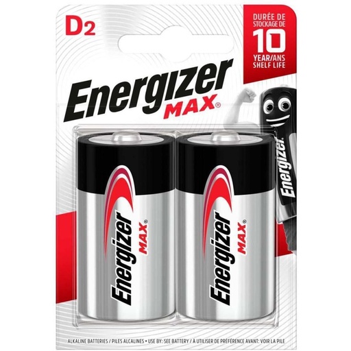 [67268] ENERGIZER BATTERIJ MAX LR20 D (2ST)