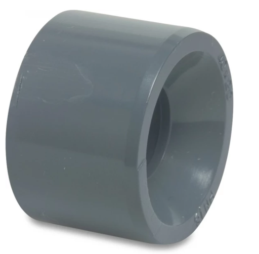 [04452] Druk PVC verloopring 63x40mm