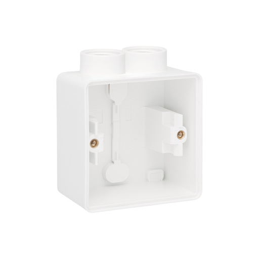 [67899] NEW HYDRO DOOS 1V 2 INGANG WIT MERKBLISTER NIKO