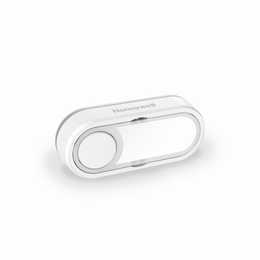 [68192] Belknop draadloos horizontaal wit