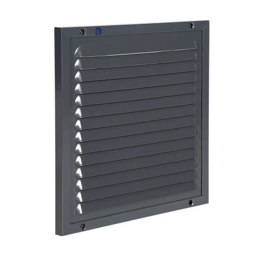 [68401] Renson 437 schoepenrooster met gaas 200x200mm - RAL7016