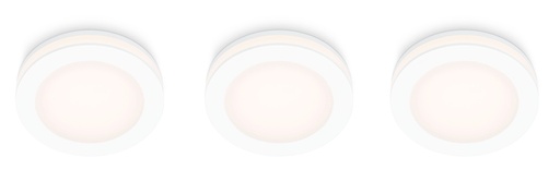 [69078] INBOUWSPOT LED ROND 3X5W IP20 WIT