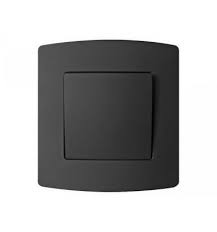 [70235] WISSELSCHAKELAAR INBOUW SCHROEF ZWART