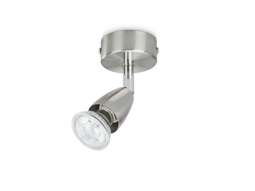 [70297] LED 1L SPOT 1X3W 250LM NIKKEL