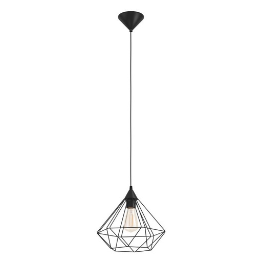 [70447] Eglo Tarbes hanglamp 325mm 1x E27 zwart
