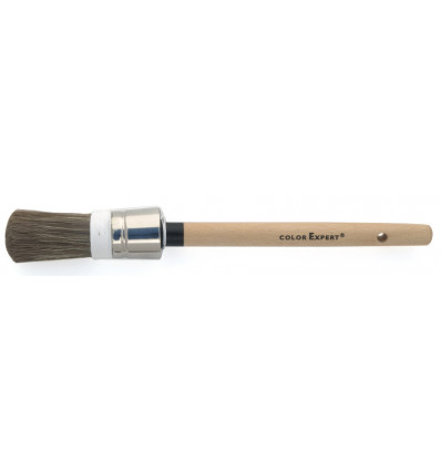 [70560] Patentpuntkwast beits 21mm/12 bruine haar-mix FSC