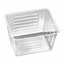 [70648] 5X INZETEMMER TRANSPARANT 8L