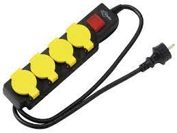 [70989] VERDEELBLOK WERF IP44 H07RN-F 3G2.5-4ST-5M