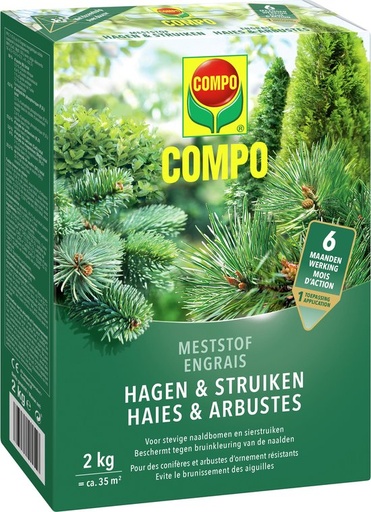 [71078] Compo meststof hagen en struiken 2kg