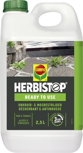 [71081] COMPO NETOSOL GREEN HERBISTOP READY PAD/TER 2.5L