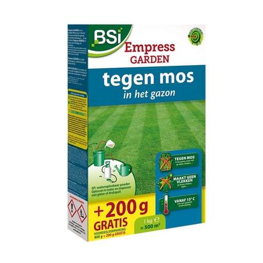 [71117] BSI EMPRESS GARDEN - TEGEN MOS IN GAZON 1KG