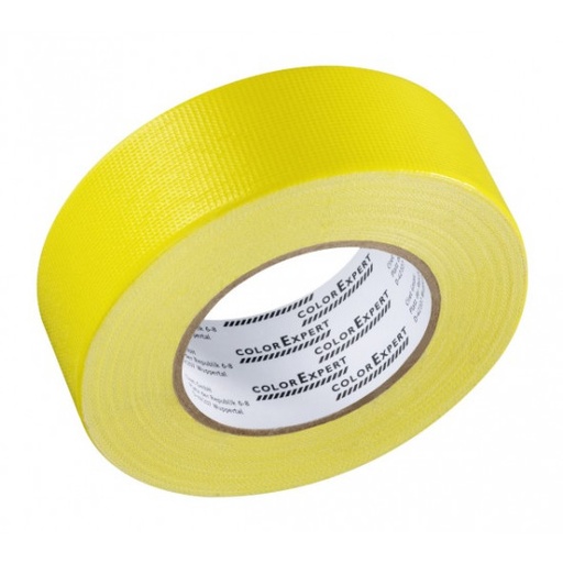 [71143] TEXTIELBAND 44MM X 50LM - EXTRA STERK - GEEL
