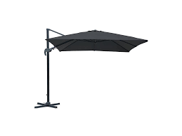 [71152] Parasol Tahiti grijs 3x3M