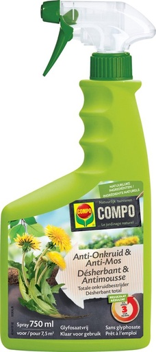 [71179-0] COMPO ANTI-ONKRUID EN ANTI-MOS SPRAY 750ML