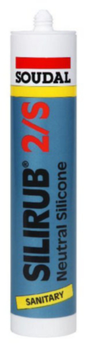 [72824] SOUDAL SILIRUB 2 SANITAIR - 300ML TRANSPARANT