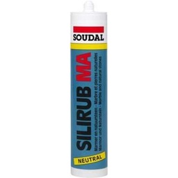 [72828] SOUDAL SILIRUB MA - 300ML MARMER GRIJS