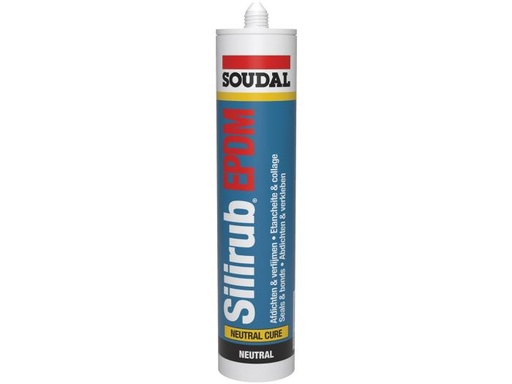 [72832] Soudal silirub EPDM zwart 300ml