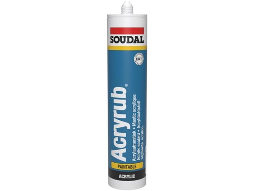 [72834] SOUDAL ACRYRUB WHITE 15 - 300ML