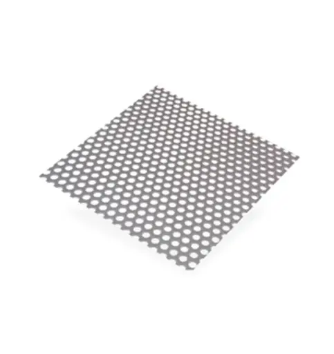 [72887] Staalplaat geperf. rond Ø8 - 1mm - 500x250mm