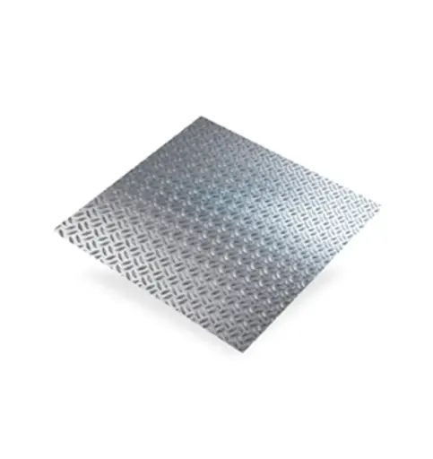 [72898] ALU plaat Rijstkorrel Brut 1,2mm - 500x250mm