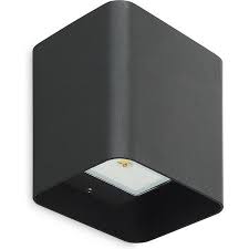 [73801] ALVILA WANDLAMP ZWART 6W IP44