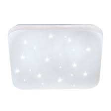 [74412] Eglo Frania-S LED wand/plafondlamp 53x53cm wit 5900lm 3000K