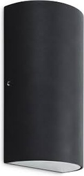 [74529-0] WANDLICHT LED FOYA 2X5W 550LM ZWART