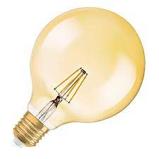 [74579] LED GLOBE GOUD E27 6.5W WW - 1906